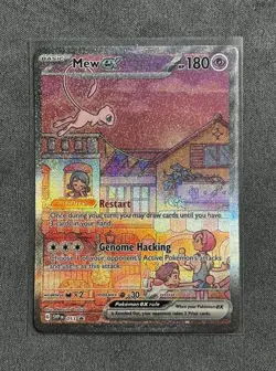 Mew ex SVP 053 Scarlet & Violet Promo Cards Holo Pokemon TCG English 180 HP - Image 1