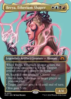 Breya, Etherium Shaper (Borderless) - Near Mint MTG Modern Horizons 3 - Image 1