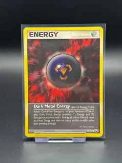 Dark Metal Energy 94/109 EX Team Rocket Returns LP Pokemon Card TCG Vintage 2004 - Image 1