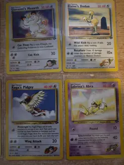 Gym Challenge Pokemon Card Bundle - Image 2