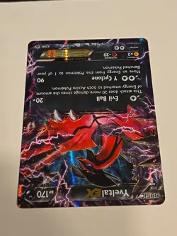2014 Pokemon Trading Card Game PROMO Yveltal EX XY08 pokemon cards TCG - Read - Image 3
