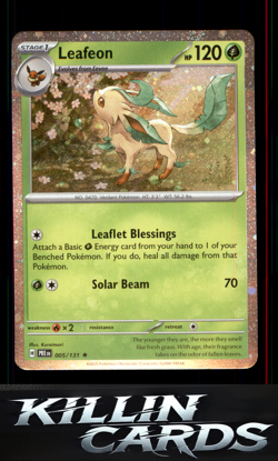 Leafeon - 005/131 (Cosmos Holo) 005/131 Pokemon Rare Miscellaneous Cards & Produ - Image 1