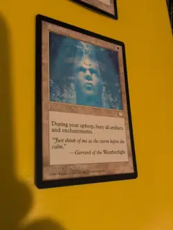 Serentiy Enchantment Old Vintage. Weatherlight Magic the Gathering Card. - Image 5