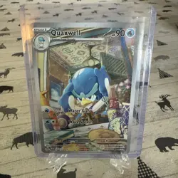 Quaxwell 207/193 Sv02: Paldea Evolved Holo Card NM Condition - Image 1