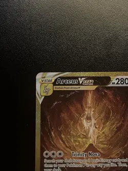 Pokemon Arceus VSTAR TCG Crown Zenith Holo Card GG70/GG70 Secret Rare NM - Image 2