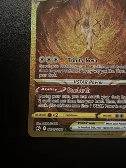 Pokemon Arceus VSTAR TCG Crown Zenith Holo Card GG70/GG70 Secret Rare NM - Image 4