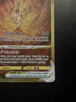 Pokemon Arceus VSTAR TCG Crown Zenith Holo Card GG70/GG70 Secret Rare NM - Image 5