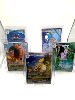 Chaos Rising Pokemon IR and UR 5-card Lot All NM / Pack-Fresh - Image 1
