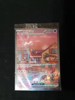 Pokemon 151 Mew Ex Promo Card Sealed - Image 1