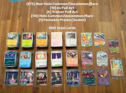 Pokemon ME04: Chaos Rising 1002 Bulk Lot Cards - See Description - Near Mint - Image 1
