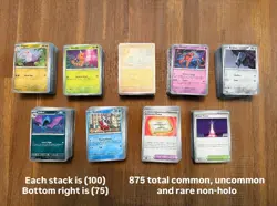 Pokemon ME04: Chaos Rising 1002 Bulk Lot Cards - See Description - Near Mint - Image 2