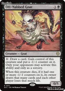 Oft-Nabbed Goat EN [ECC - 11] - NM TCG MTG - Image 1