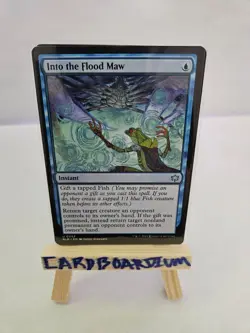 MTG - Into the Flood Maw Bloomburrow Regular - x4(Playset) - Image 1