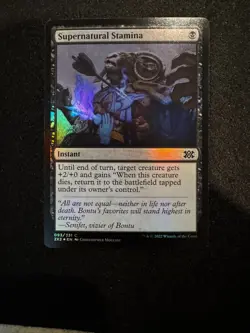 Supernatural Stamina Double Masters Foil - Image 1