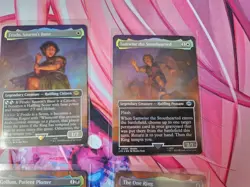 MTG LTR Lord Of The Rings The One Ring FOIL scene set 448 - 451 Pack fresh NM - Image 3