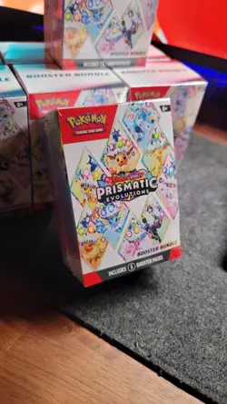 Pokemon TCG Prismatic Evolutions Booster Bundle (Lot of 8) - New Factory SEALED - Image 2