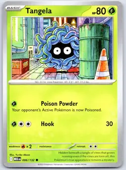 Pokemon - Tangela - 006/132 - Common - Mega Evolution - LP - Image 1
