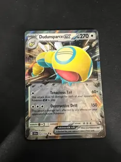 Dudunsparce ex Journey Together 121/159 Pokemon Trading Card Game - Image 1