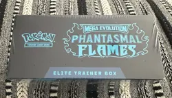 BRAND NEW Pokemon TCG: Mega Evolution Phantasmal Flames Elite Trainer Box - Image 4