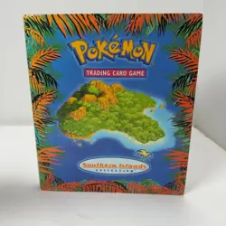 Pokemon TCG Southern Islands Collection Binder 2001 Wizards of the Coast Used - Image 1