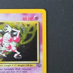Wizards of the Coast Mr. Mime 6/64 Jungle Unlimited Holo Rare Basic 40HP 1999 - Image 3