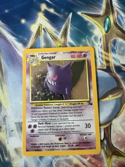1999 Pokemon Fossil Gengar #5/62 - Image 1