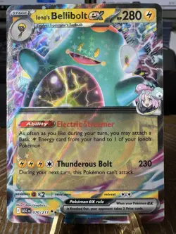 Iono's Bellibolt ex 070/217 Double Rare Ascended Heroes Pokemon Near Mint - Image 1