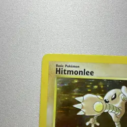Wizards of the Coast Hitmonlee 7/62 Fossil Holo Rare 60 HP Eng 1999 - Image 3
