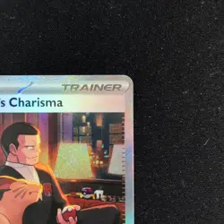 Giovanni's Charisma 204/165 Special Illustration Rare 151 Pokemon Near Mint - Image 4