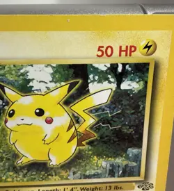 Pokemon Pikachu 60/64 Jungle 1999 Common Unlimited English Moderately Played - Image 3