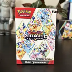 Pokemon TCG Prismatic Evolutions Booster Bundle Box - Image 1