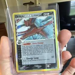 Pokemon TCG Deoxys 3/110 Holon Phantoms Holo Rare Basic 70 HP English - Image 1