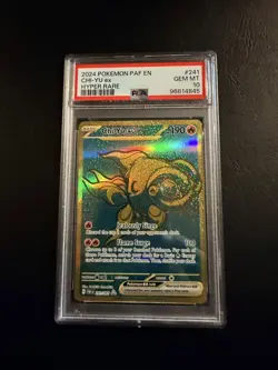 2024 Pokemon Paf EN-Paldean Fates Chi-YU EX Hyper Rare 241 PSA 10 🔥🔥 - Image 1