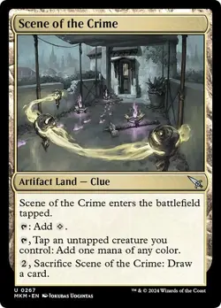 SCENE OF THE CRIME x4 mtg NM-M Murders at Karlov Manor 4 Unc - Image 1