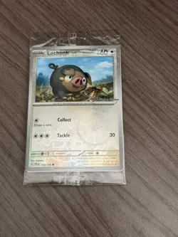 Pokemon 2023 Scarlet & Violet Lechonk Pokemon Center Promo SEALED #155/198 - Image 1