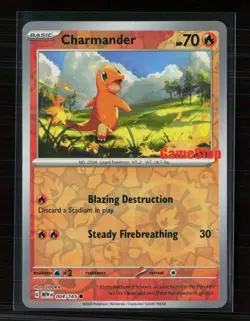 Pokemon 2023 Scarlet & Violet 151 Charmander Gamestop #4/165 - Image 1