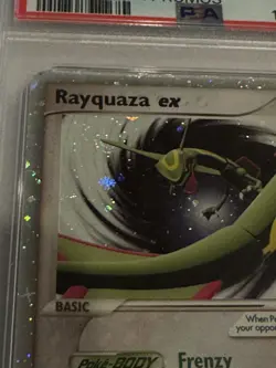 Pokemon TCG Rayquaza EX Holo Rare Black Star Promo 039 PSA 1 With SWIRL - Image 3