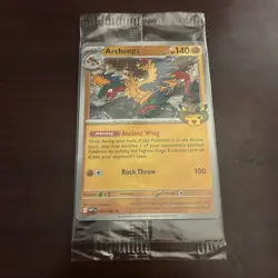Pokemon Field Museum Fossil Exhibit Archeops Promo SEALED 051/086 - Image 1