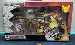 Pokemon 25th Anniversary Celebrations V Memories Collection Box Factory Sealed - Image 1
