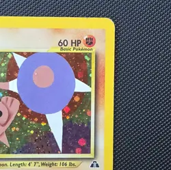 Nintendo Hitmontop 3/75 Neo Discovery Unlimited Holo Rare Basic 60HP 2001 - Image 3