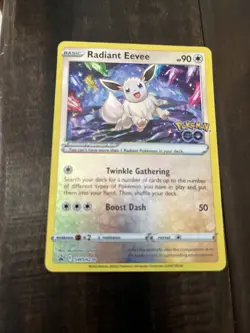 2022 Pokemon GO Radiant Eevee SWSH230 - Image 1