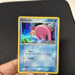 2005 Pokemon Slowpoke EX Delta Species Reverse Holo Foil 83/113 MP - Image 1