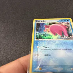 2005 Pokemon Slowpoke EX Delta Species Reverse Holo Foil 83/113 MP - Image 2