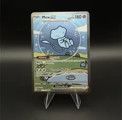 Mew ex 232/091 Bubble Mew Paldean Fates SIR - Image 1