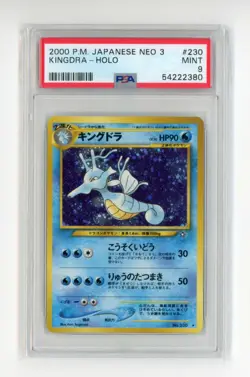 Kingda No. 230 Neo Genesis Japanese Holo Rare Pokemon PSA 9 MINT! - Image 1