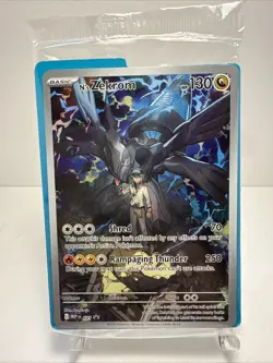 Pokemon TCG Ascended Heroes ETB N’s Zekrom 031 Black Star Promo SEALED #1 - Image 1