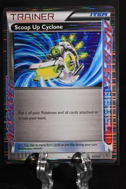Scoop Up Cyclone 95/101 ACE Spec Rare Plasma Blast Pokemon Holo - MP - Image 1