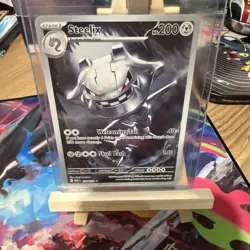 Pokemon TCG Mega Evolution Steelix 150/132 Illustration Rare Holo - Image 1
