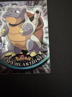Pokemon Topps Chrome Blastoise #9 Holo - Image 5