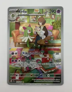 Pokemon TCG - Scarlet & Violet - Kirlia 212/198 - Illustration Ultra Rare - Image 3